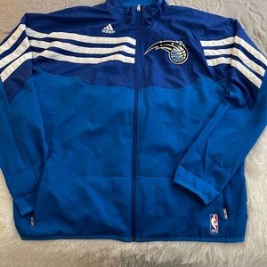 ORLANDO MAGIC ADIDAS PULLOVER. CONDITION IS USED LIGHTLY. SZ XL.
